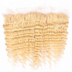 Blonde Deep Wave Frontal Extensions