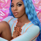 Blu Diamond Wig