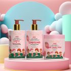 Vegan Strawberry hair care set for kids