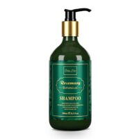 Luxury Baby Hair Rosemary Botanical Shampoo 16.9 fl oz bottle with gold pump on white background